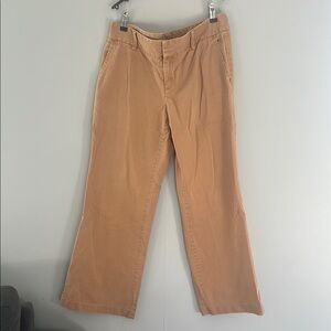 J. Crew Tan Chinos Classic Fit Cotton Blend
